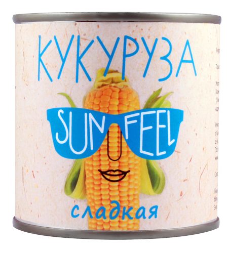 Кукуруза SUNFEEL ж/б 340г 1/12