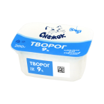 Творог СНЕЖОК 9% 180г пл/кон 1/5