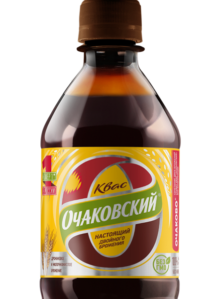 Квас ОЧАКОВСКИЙ ПЭТ 0,5л 1/12