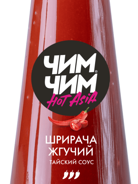 Соус ЧИМ-ЧИМ Шрирача 205г ст/б 1/8
