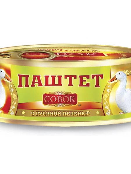 Паштет СОВОК ГУСИНЫЙ 100г 1/12