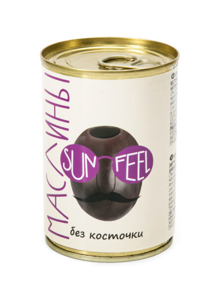 Маслины SUNFEEL б/к ж/б 300мл 1/12