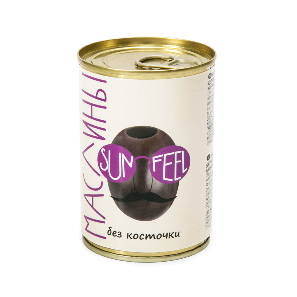 Маслины SUNFEEL б/к ж/б 300мл 1/12 Маслины SUNFEEL б/к ж/б 300мл 1/12