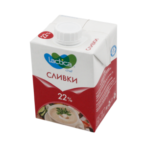 Сливки пит у/п ЛАКТИКА 20% 0,5л крышка 1/12 Сливки пит у/п ЛАКТИКА 20% 0,5л крышка 1/12