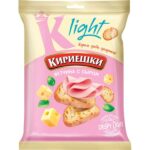 Сухарики КИРИЕШКИ Light Ветчина и сыр 80г 1/22