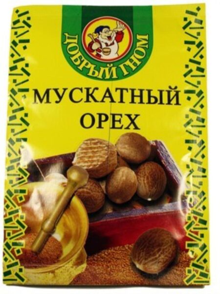 Мускатный орех ДОБРЫЙ ГНОМ 10г 1/30