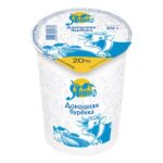 Сметанный продукт ЯНИНО Домашняя буренка 20% пл/ст 400г 1/24