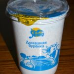 Сметанный продукт ЯНИНО Домашняя буренка 20% пл/ст 400г 1/24