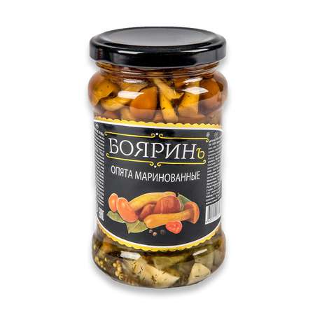 Грибы БОЯРИН Опята маринованные ст/б 580мл 1/12