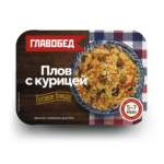 Плов ГЛАВОБЕД с курицей 300г 1/8