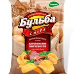 Чипсы картофельные БУЛЬБА Деревенские копчености 75г 1/25