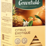 Чай ГРИНФИЛД Citrus Exotique (черный,лемонграсс,ананас) 20 пирам 1/8