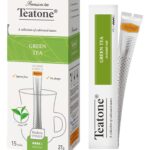 Чай TEATONE Зеленый Стик гофрокороб 12*(15шт*1,8г)