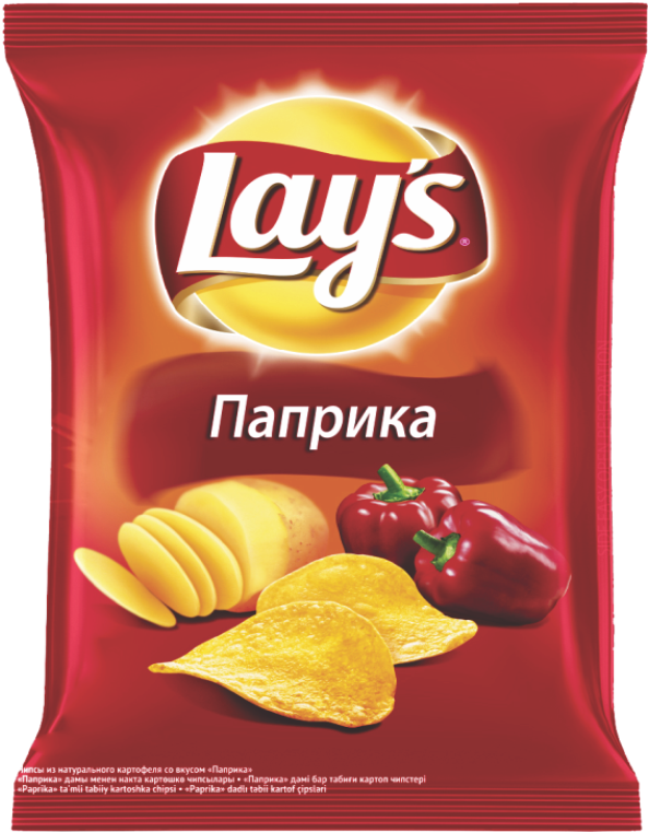 Чипсы картофельные LAY`S Паприка 70г 1/25 Чипсы картофельные LAY`S Паприка 70г 1/25