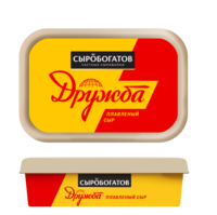 Сыр плав СЫРОБОГАТОВ Дружба 45% 200г ванночка 1/12