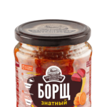 Суп СЕМИЛУКСКАЯ ТРАПЕЗА Борщ Знатный ст/б 460г 1/8