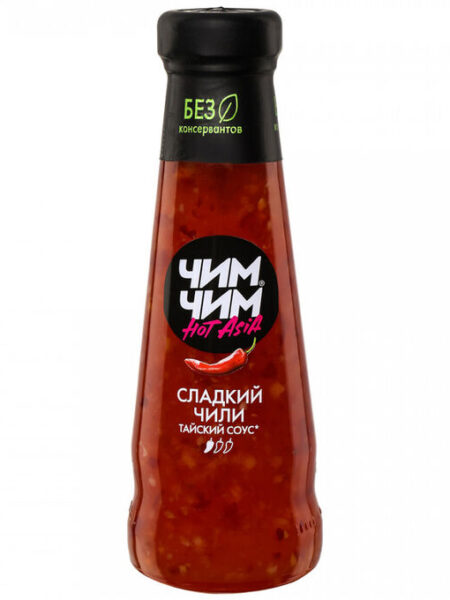 Соус ЧИМ-ЧИМ Чили сладкий 220г ст/б 1/8
