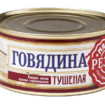 Говядина туш ВНМД Мясной резерв ГОСТ в/с ж/б ключ 325г 1/36