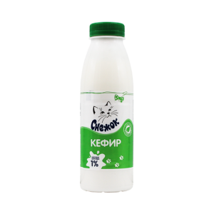 Кефир СНЕЖОК 1% 0,4л ПЭТ/бутылка 1/4