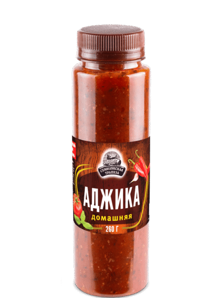 Аджика СЕМИЛУКСКАЯ ТРАПЕЗА Домашняя пл/б 260г 1/10