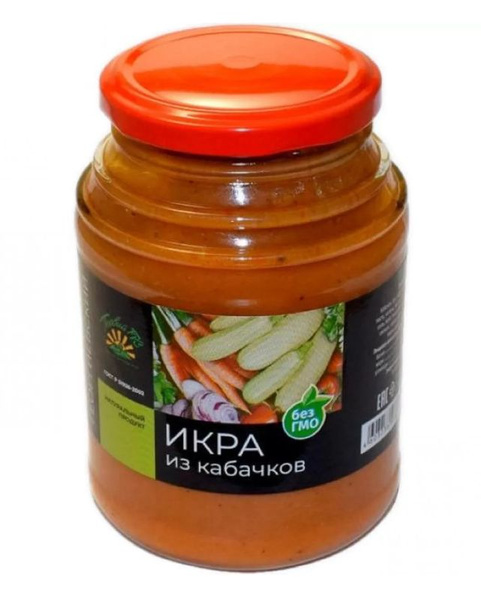 Икра из кабачков ПЕРВЫЙ ГКЗ 480г 1/12 Икра из кабачков ПЕРВЫЙ ГКЗ 480г 1/12