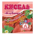 Кисель АГРИППИНА клубника 220г 1/30