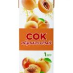 Сок 1л ШК Абрикос ГОСТ с крышкой 1/12