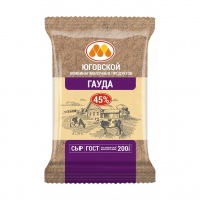 Сыр ЮКМП Гауда 45% 200г 1/10 Сыр ЮКМП Гауда 45% 200г 1/10
