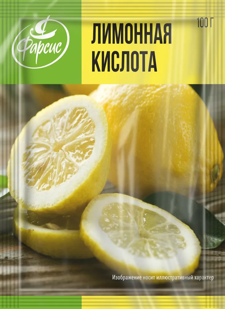 Лимонная кислота ФАРСИС 50г 1/20 Лимонная кислота ФАРСИС 50г 1/20