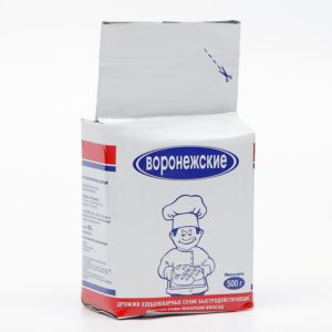 Дрожжи ВОРОНЕЖСКИЕ 500г 1/20