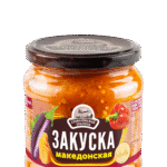 Закуска овощная СЕМИЛУКСКАЯ ТРАПЕЗА Македонская ст/б 460г 1/8