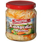 Капуста ЗНАТОК маринованная ст/б 480г 1/6
