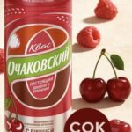 Квас ОЧАКОВСКИЙ Вишня а/банка 0,45л 1/24