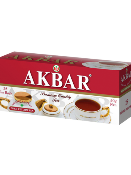 Чай АКБАР Limited Edition (красно-белая) 25пак 1/24
