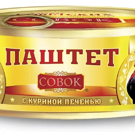 Паштет СОВОК КУРИНЫЙ 105г 1/12