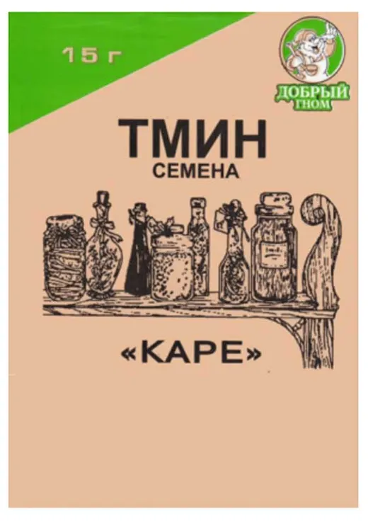 Тмин семена ДОБРЫЙ ГНОМ 15г 1/30 Тмин семена ДОБРЫЙ ГНОМ 15г 1/30
