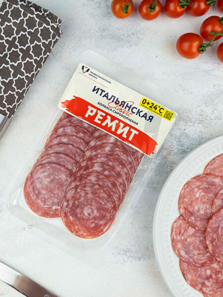 Нарезка Колбаса с/к РЕМИТ Итальянская Classic 70г 1/10