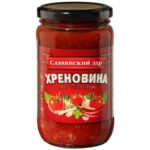 Соус СЛАВЯНСКИЙ ДАР томатный Хреновина 360г 1/8