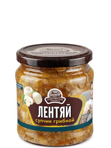 Суп СЕМИЛУКСКАЯ ТРАПЕЗА Грибной Лентяй ст/б 460г 1/8