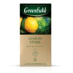 Чай ГРИНФИЛД Lemon Spark (лимон) 25пак 1/10
