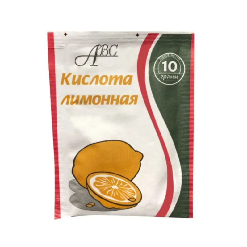 Лимонная кислота АВС 10г 1/300 Лимонная кислота АВС 10г 1/300