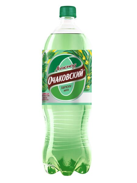 Лимонад ОЧАКОВСКИЙ Тархун мята ПЭТ 1,5л 1/6