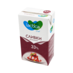 Сливки для взбивания у/п ЛАКТИКА 33% 1л б/к 1/12