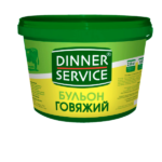 Бульон DINNER SERVICE говяжий пл/ведро 2кг 1/4
