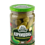 Корнишоны СЕМИЛУКСКАЯ ТРАПЕЗА маринованные ст/б 350г 1/10