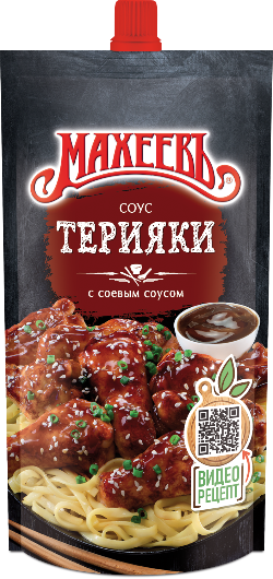 Соус МАХЕЕВ Терияки дой-пак 230г 1/16 АКЦИЯ!!!