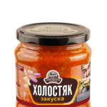Закуска овощная СЕМИЛУКСКАЯ ТРАПЕЗА Холостяк (морк,перец,фасоль,лук) ст/б 460г 1/8