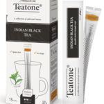 Чай TEATONE Чёрный Индийский Стик гофрокороб 12*(15шт*1,8г)