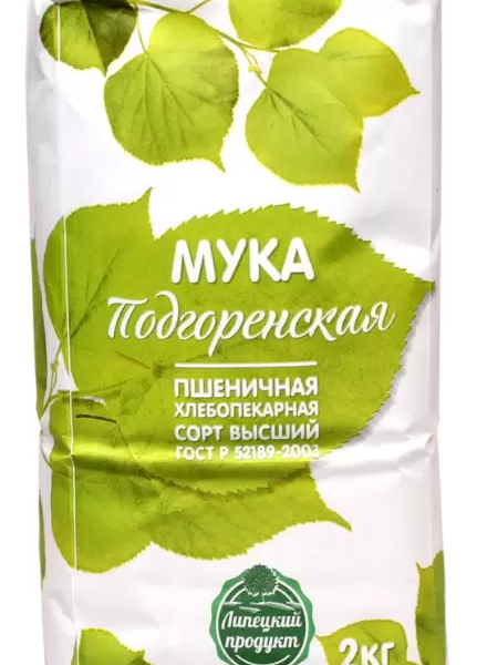 Мука ПОДГОРЕНСКАЯ в/с 2кг 1/6