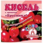 Кисель АГРИППИНА брусника 220г 1/30